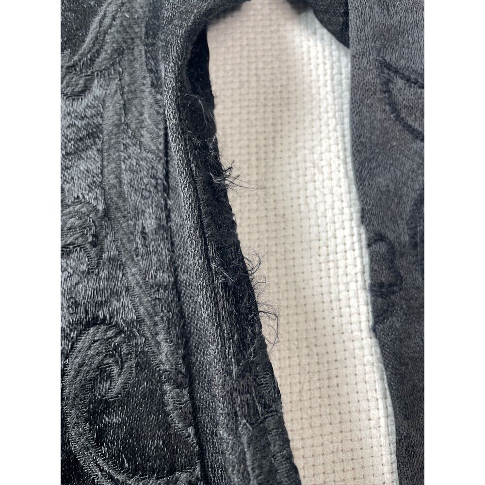 Flashback Black Embellished Jacket– Crochet Trim, Beaded & Embroidered Boho Chic